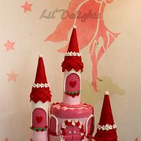 Princess Castle cake !