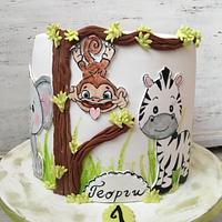 Animals Cake