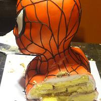 3D Spiderman Cake