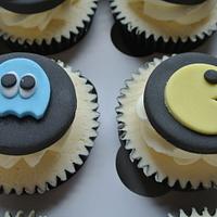 Pac Man Cupcakes