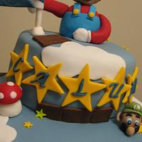 Mario Bros cake 