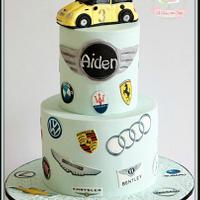 Car Logos Cake By Jo Finlayson Jo Takes The Cake Cakesdecor