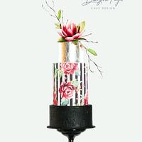 Elegant wedding cake Elegant wedding cake