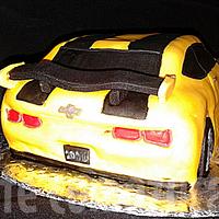 Camaro bumblebee cake