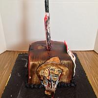 Horror movie cake