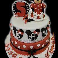 My Minnie Mouse Cake 