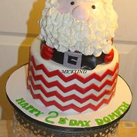 SANTA CLAUSE BIRTHDAY CAKE