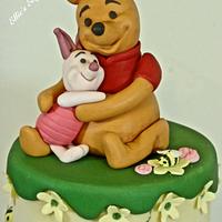 Winnie the pooh and Piglet baby shower :)