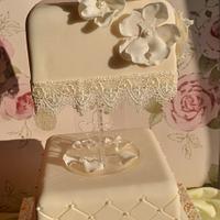 Ivory Tower Wedding Cake