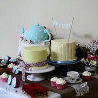 Tea Party Wedding Cakes