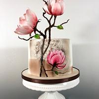 Magnolia cake
