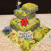 Stepping Stones : Life so far and beyond.....(40th Birthday cake)