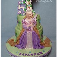 Rapunzel Cake for my Granddaughter