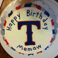 Texas Ranger T Cake
