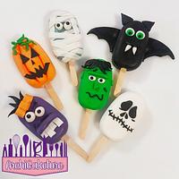Halloween Minimagnum Cakepops