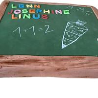 Blackboard Cake