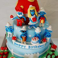 The Smurfs 1st Birthday