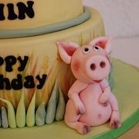 Fendt Bulldog birthday cake 