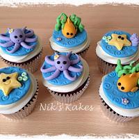 Under the Sea Cupcakes