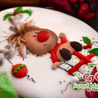 Christmas Rudolph reindeer 