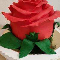 Sweet Rose Cake