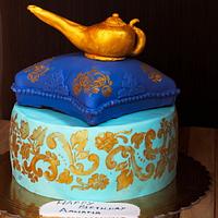 Genie's lamp Cake