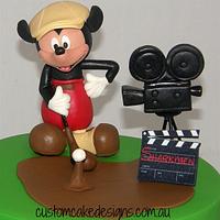 Hollywood Mickey Golf Cake