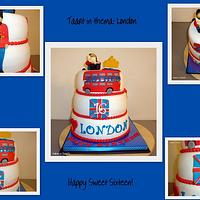 Cake in theme London