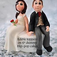 Bride & Groom toppers