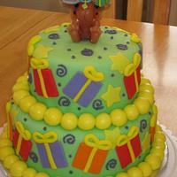 Scooby Doo First Birthday with Matching Smash Cake