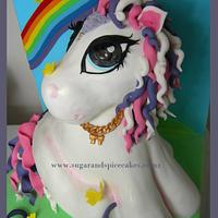 My Little Pony 3D Cake ~ "Sweetie Belle"