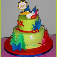 Quaqquao cartoon cake
