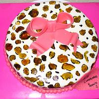 Animal Print Cake