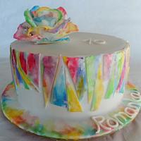 Colour cake
