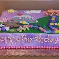 Candyland Birthday Cake