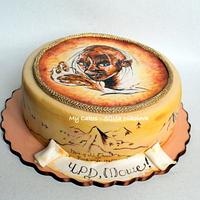 Smeagol Cake