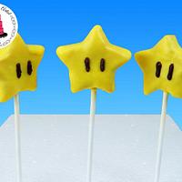 Super Mario Star Cake Pops Cake By The Icing Artist Cakesdecor