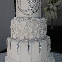 Tuxedo Muscle Wedding Cake