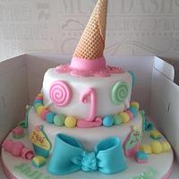 Sweet treat Birthday cake