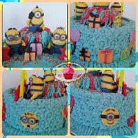 Minions at the b'day party