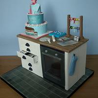 Squires Kitchen Competition Cake