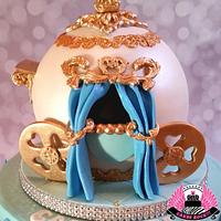 Cinderella's Carriage Cake