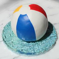 Beach Ball Cake - cake by Otchcakes - CakesDecor