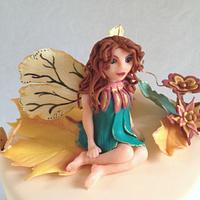 Harvest Fairy Cake