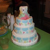 Baby Shower Cake for unknown sex baby