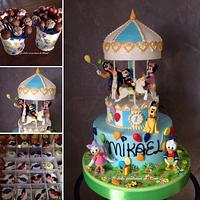 Carousel Disney cake