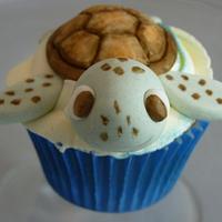 Baby Turtle Cupcakes