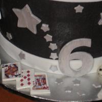 Magic Rabbit Hat Birthday Party Cake
