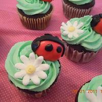 Ladybug Cupcakes!