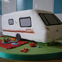 Caravan 60th Birthday Cake!